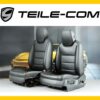 Porsche Cayenne 955 / 957 Seat Set Black OEM 95552118002PBY