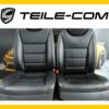 Porsche Cayenne 955 / 957 Seat Set Black OEM 95552118002PBY