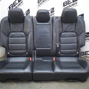 Porsche Cayenne 958 / 92A Rear Seat Bench Black