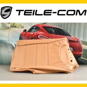 Porsche Cayenne Left Seat Backrest Cover Sand Beige OEM 95552202301PCA