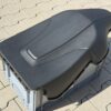 Porsche Taycan Y1A Front Seat Backrest Rear Cover Black OEM 9J1881971D9M0