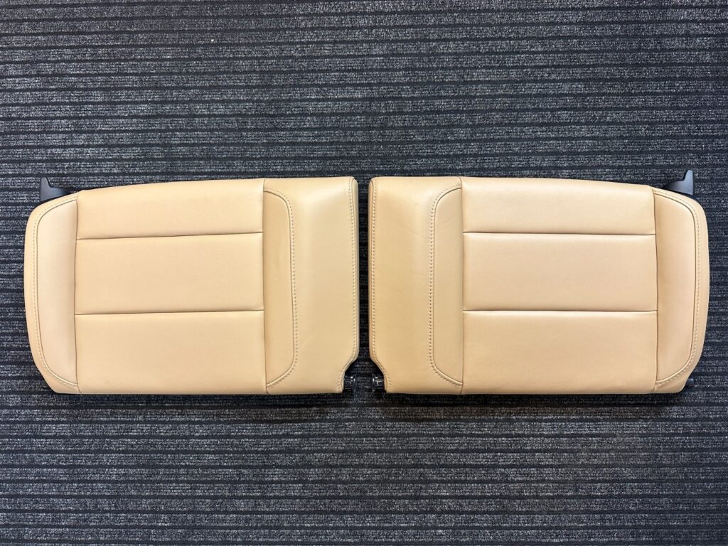 Porsche 911 991 Rear Seat Backrest Set Luxor Beige
