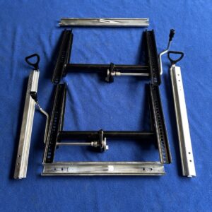 Porsche 914 Seat Rail Base Pair