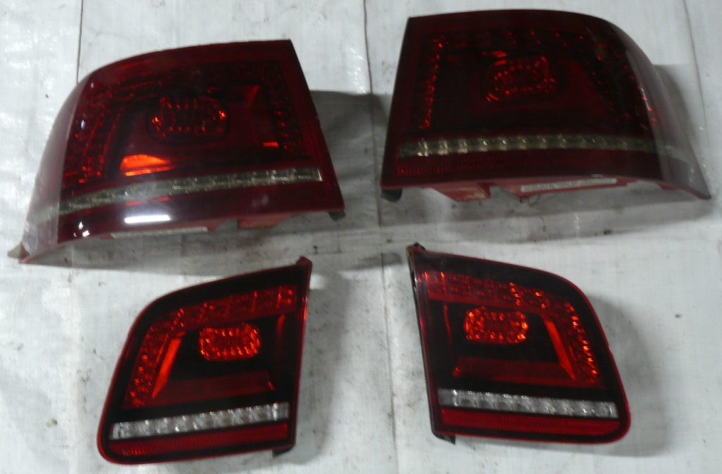 Volkswagen Phaeton GP3 Rear Left / Right LED Inner / Outer Tail Light Set