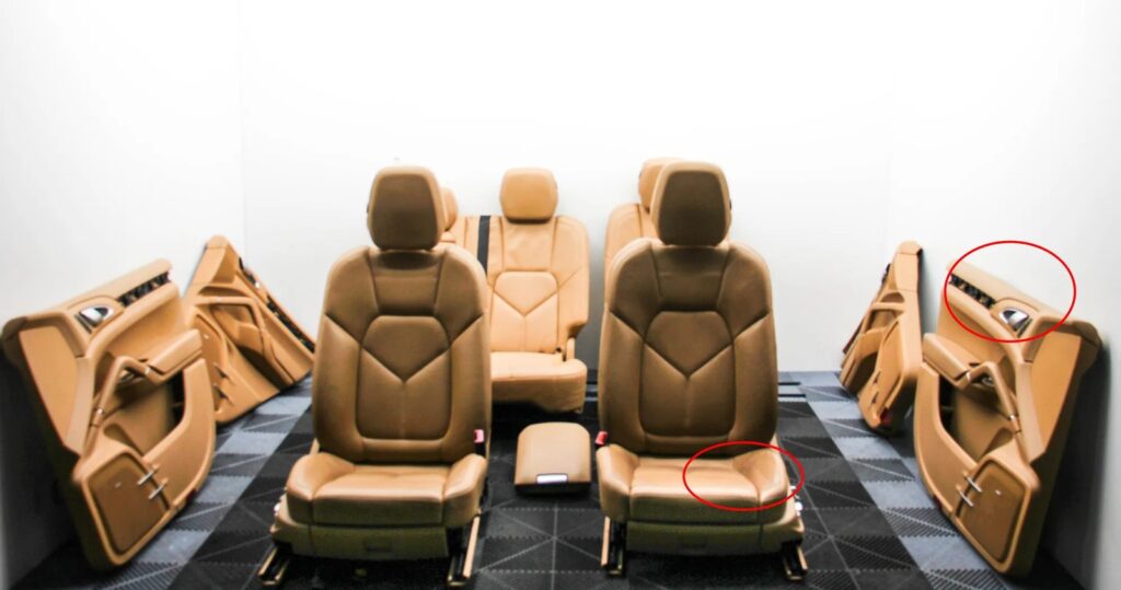 Porsche Cayenne 92A Seat Set