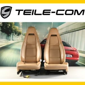 Porsche Panamera G1 / 970 Front Seat Set Beige OEM 97052114116DAC