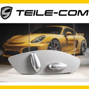 Porsche Panamera G1 / 970 Front Right Seat Adjustment Switch Galvano Silver OEM 9A795974810DMN