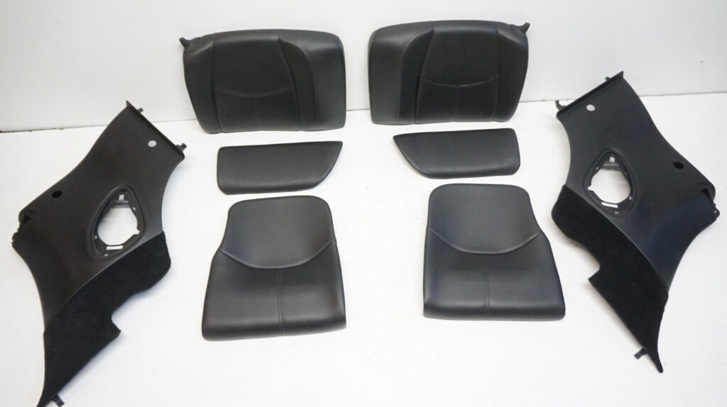 Porsche 997 Rear Seat and Trim Set Black