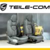 Porsche Cayenne 958 Seat Set Black OEM 95852180100D0A