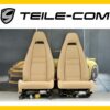Porsche Panamera 970 Front Seat Set Luxor Beige OEM 97052114106DAC