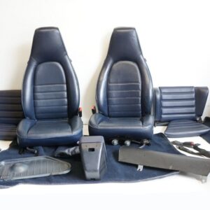 Porsche 964 Seat Set Blue OEM 96452100327