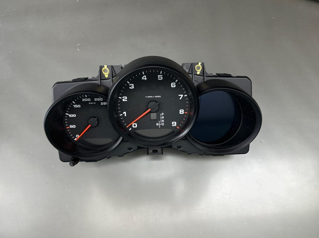 Porsche Cayman / Boxster 981 Instrument Cluster Black OEM 98164110413A05