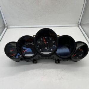Porsche 911 Instrument Cluster Black OEM 9P1920911DA05