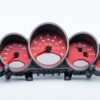 Porsche 911 Turbo 997 Instrument Cluster Red OEM 9976419852584A