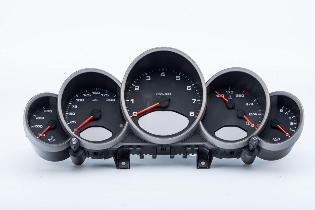 Porsche 911 Carrera 997 MK1 Instrument Cluster Black OEM 99764110333D07