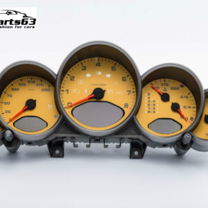 Porsche 911 S 997 Instrument Cluster Yellow OEM 9976419807412H