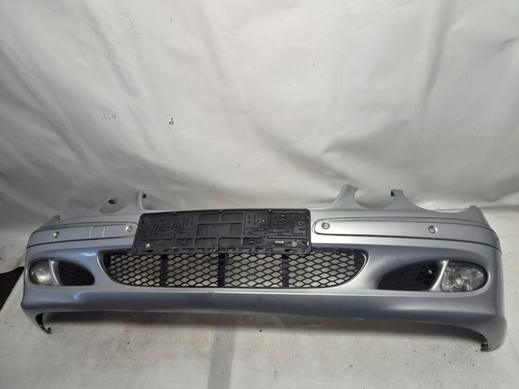 Mercedes E-Class W211 Front Bumper Iridium Silver