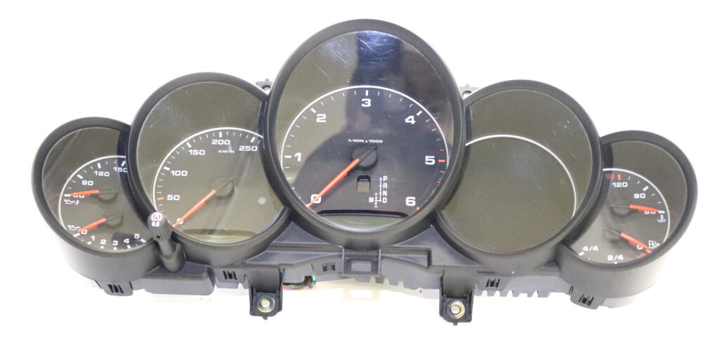 Porsche Cayenne Diesel 958 / 92A Instrument Cluster Black OEM 95864114424