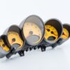Porsche 911 Turbo 997 MK1 Instrument Cluster Yellow OEM 9976419852812H