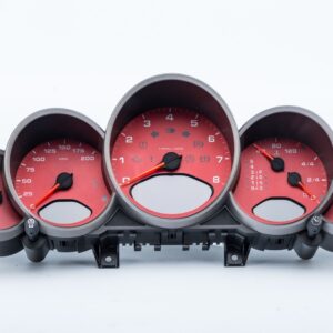 Porsche 911 997 Instrument Cluster Red OEM 9976419806884A