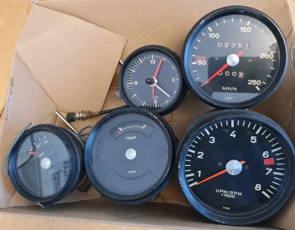 Porsche 911 SWB / LWB Instrument Gauge Set