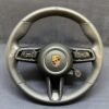 Porsche Taycan Steering Wheel Black