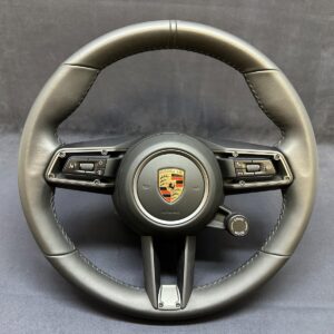 Porsche Taycan Steering Wheel Black