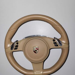 Porsche 911 991 Steering Wheel Beige