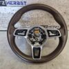 Porsche Cayenne 92A Steering Wheel Saddle Brown OEM 95834780415OK6