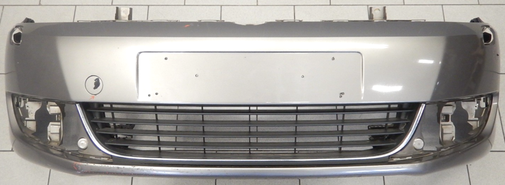 Volkswagen Golf Plus Facelift Front Bumper Cashmere Brown OEM 5M0807221N