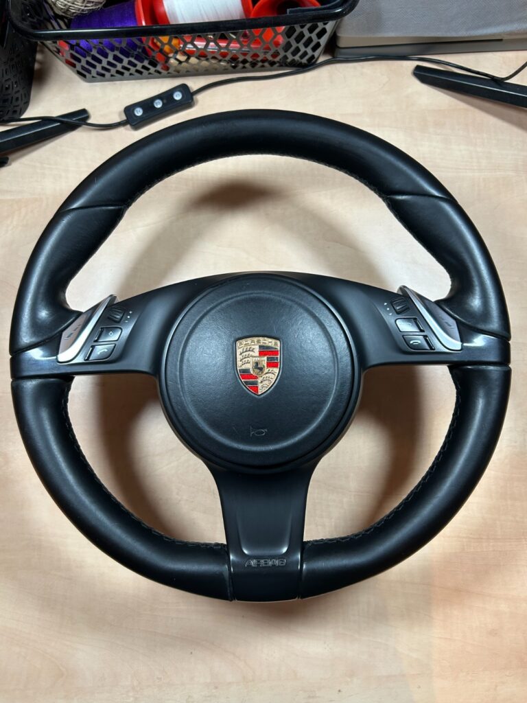 Porsche Panamera / Cayenne 958 / 92A / 970 Steering Wheel OEM 7PP419091CKA34