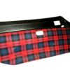 Porsche 924 Left / Right Door Panel Set Red / Black Check