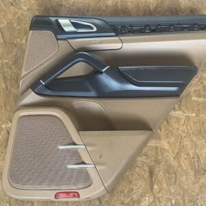 Porsche Cayenne 92A Rear Right Door Panel Cognac OEM 7P5867212G