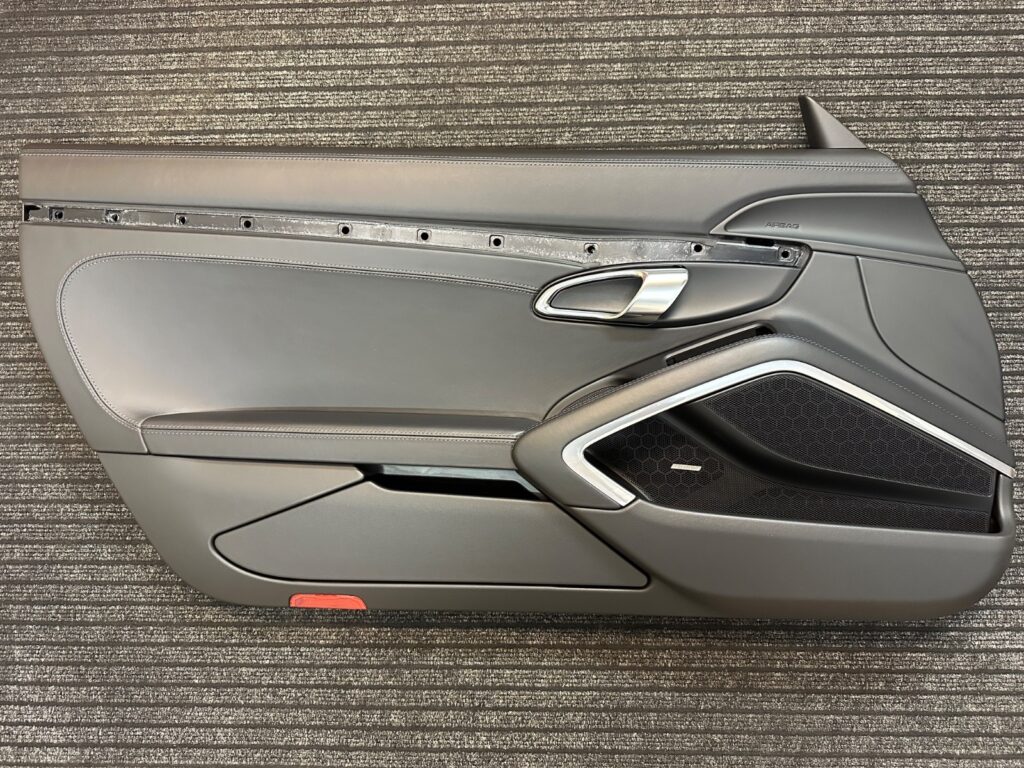 Porsche 911 / Boxster / Cayman 991 / 981 / 982 Left Door Panel Black