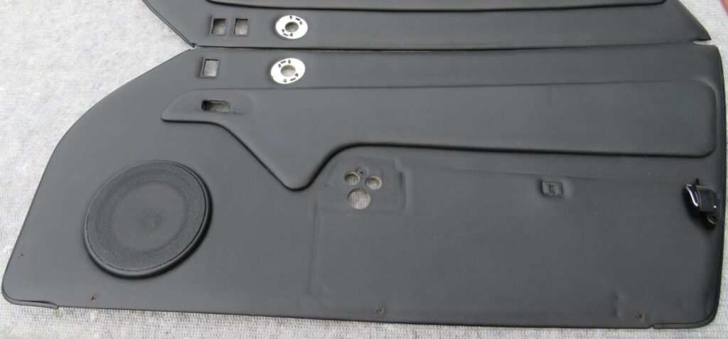Porsche 911 993 Front Left / Right Door Panel Set Black