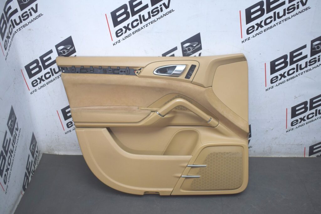 Porsche Cayenne 92A Front Left Door Panel Luxor Beige OEM 7P5867011