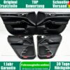 Porsche Cayenne 92A Door Panel Set Black