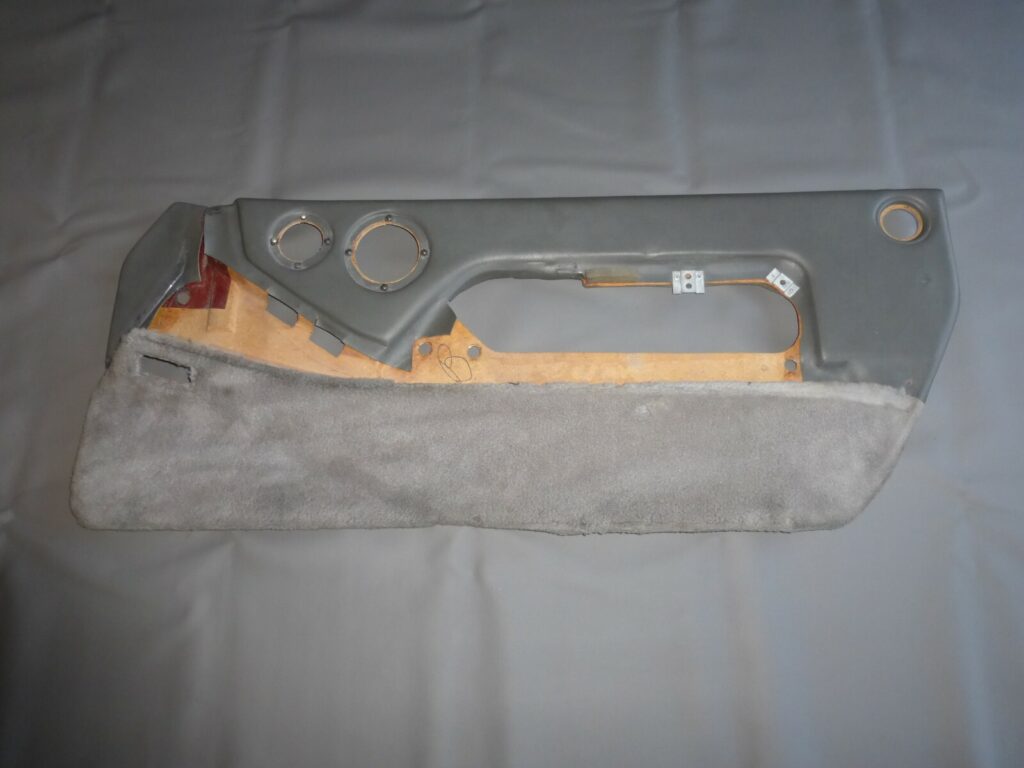 Porsche 928 Right Door Panel Grey OEM 92855508803