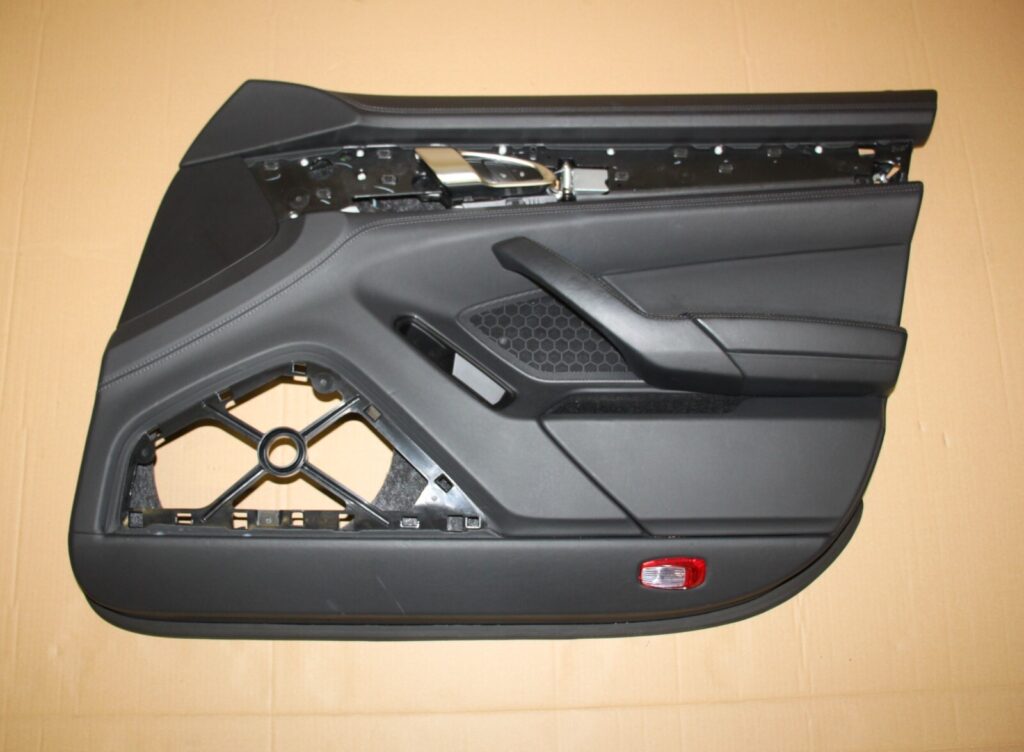Porsche Panamera 970 Front Right Door Panel Black OEM 97055591207A11