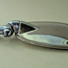 Volkswagen Karmann Ghia Type 14 / Type 34 Left Door Mirror Chrome OEM 141857501