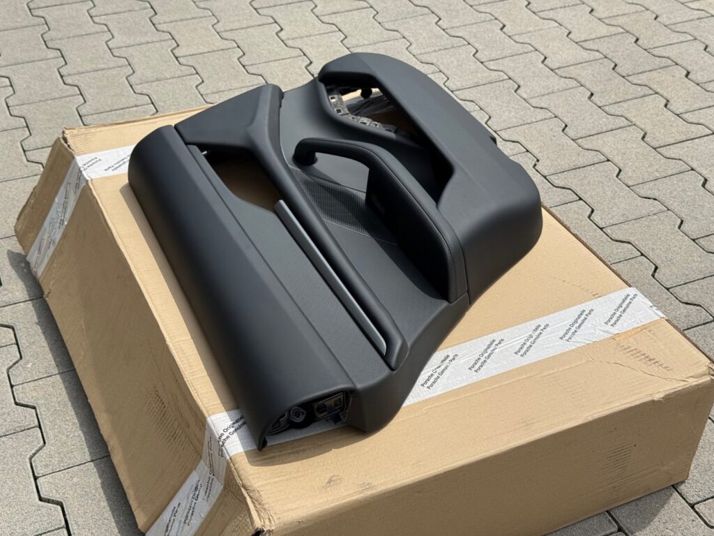 Porsche Taycan Rear Left Door Panel Black