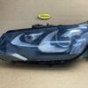 Volkswagen Touareg 7P Front Left Xenon / LED Headlight Black OEM 7P1941033