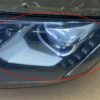 Volkswagen Touareg 7P Front Left Xenon / LED Headlight Black OEM 7P1941033
