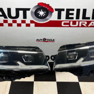Volkswagen Transporter T6.1 Front Left / Right LED Headlight Set Black