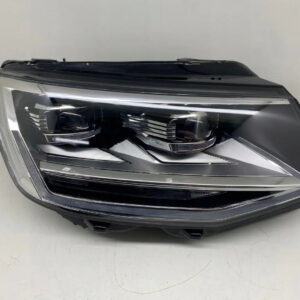 Volkswagen Transporter T6 Front Right LED Headlight Black OEM 7E1941774