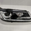 Volkswagen Touareg Front Right LED Headlight Black OEM 7P1941034A