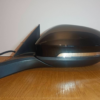 Volkswagen T-Roc Facelift Left Door Mirror Black
