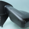 Volkswagen Transporter T5 Left Door Mirror Black OEM 7H1857501P