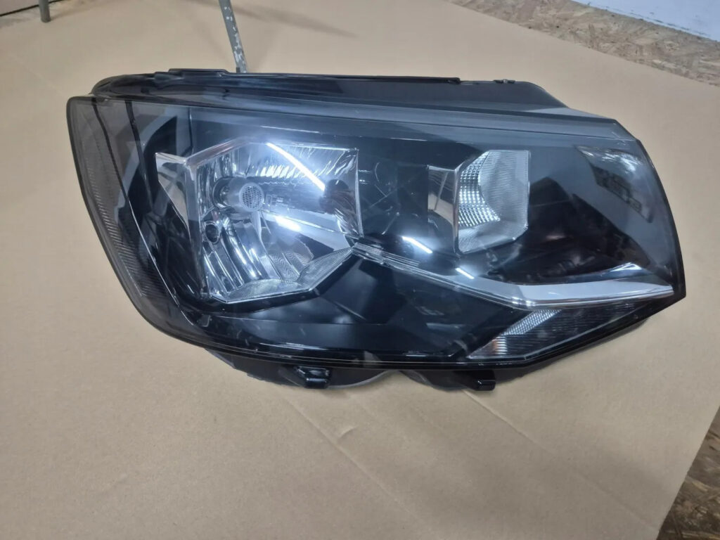 Volkswagen Transporter Front Right Headlight Black OEM 7E1941016AD