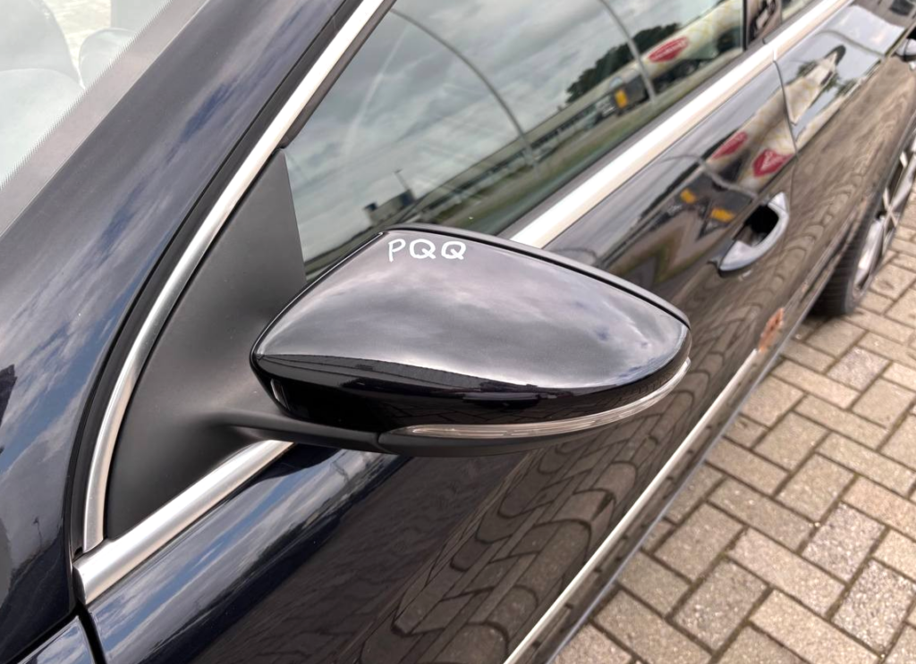 Volkswagen Passat CC Left Door Mirror Black